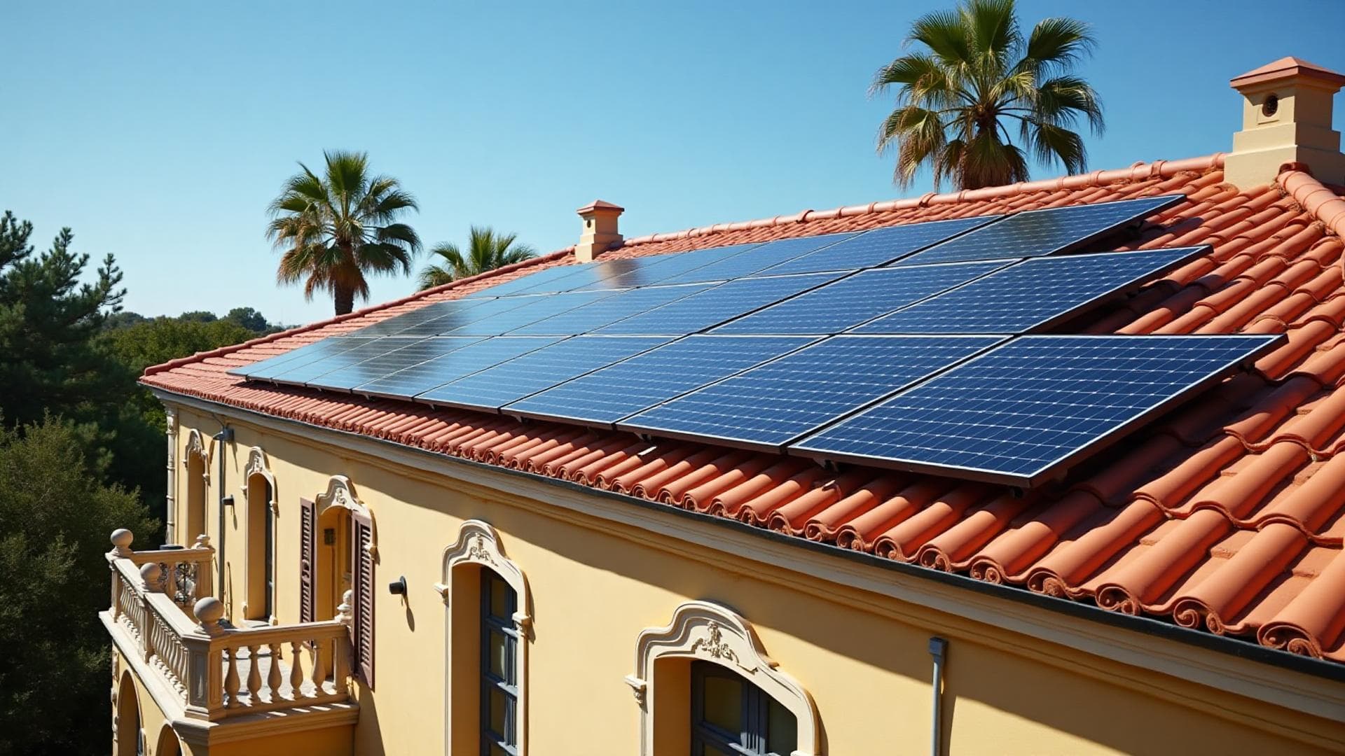 Installation de panneaux solaires à Nice - Vue panoramique sur la ville